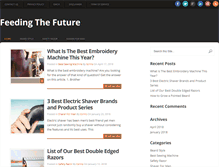 Tablet Screenshot of feedingthefuture.info